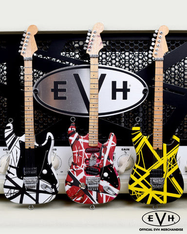 Eddie Van Halen EVH Miniature Guitar Collectibles