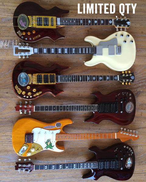 Jerry Garcia Miniature Guitar Replicas