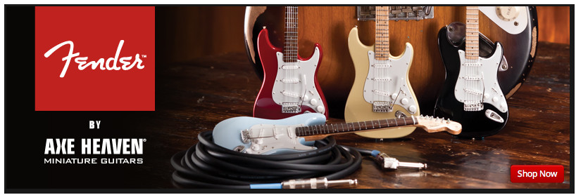 Officially Licensed Fender Miniature Guitars