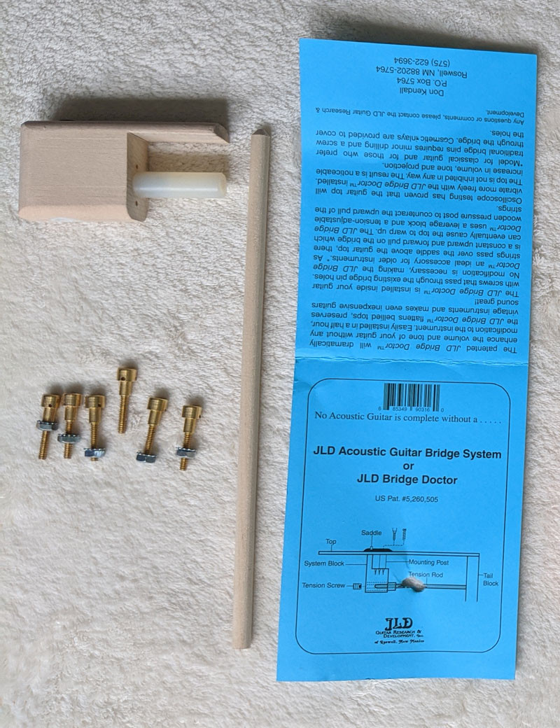JLD Bridge Doctor with brass pins