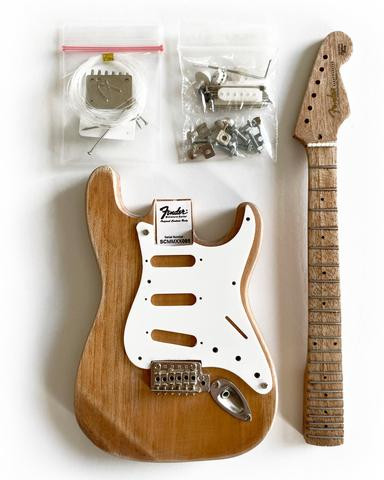 Fender Stratocaster Build Your Own Miniature Guitar Kit