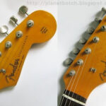 Fender Japan headstock comparison