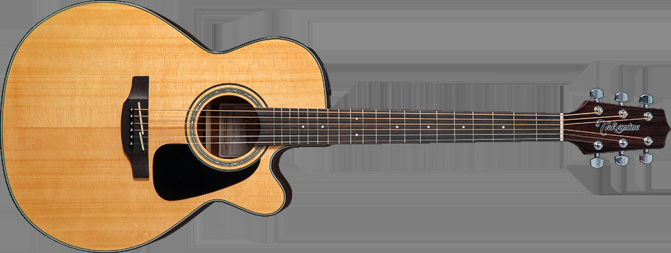 Takamine G30 Series Acoustic Guitar: All-around performance with solid top construction, tasteful appointments, and great sound quality for various musical styles