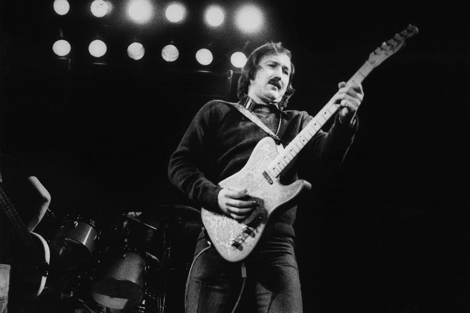James Burton performing live in Amsterdam in 1975.