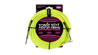 An Ernie Ball Braided guitar cable