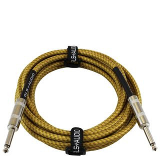 A GLS Audio Tweed guitar cable