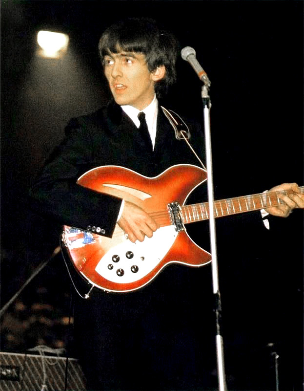 George Harrison's first 1963 Rickenbacker 360/12 twelve-string guitar