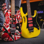 Eddie Van Halen and his iconic Frankenstein guitar