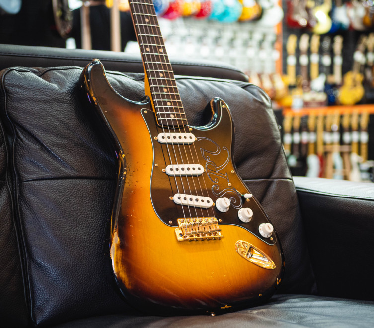 Stevie Ray Vaughan playing his 'Number One' Stratocaster