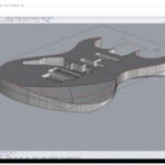 CAD Design for Bespoke Guitars