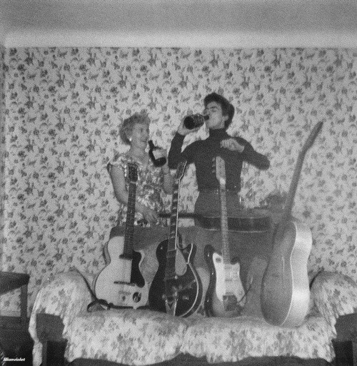 Hofner Club 40 guitar, similar to George Harrison's first electric guitar