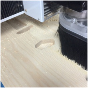 CNC Cutting a Guitar Body