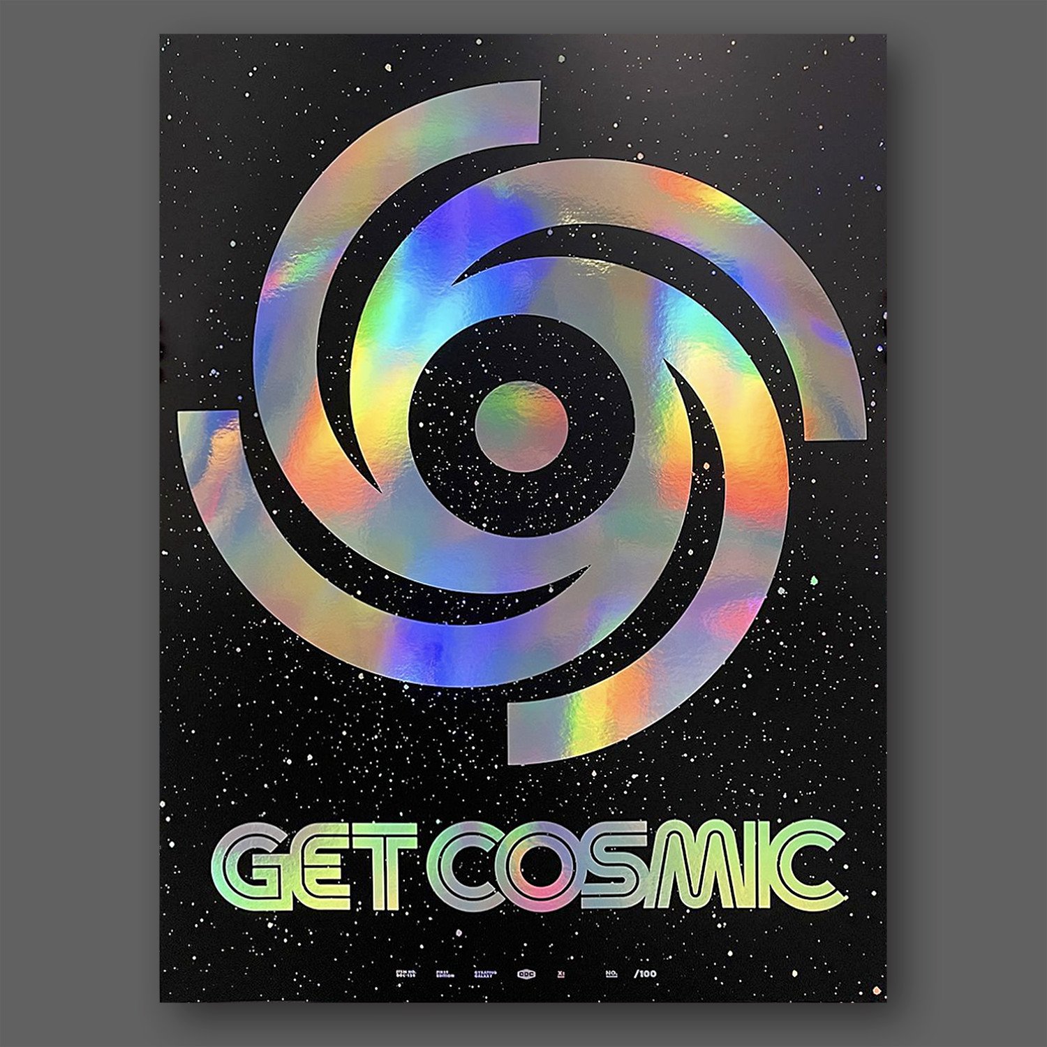 DDC-124 “Get Cosmic Galaxy” Poster