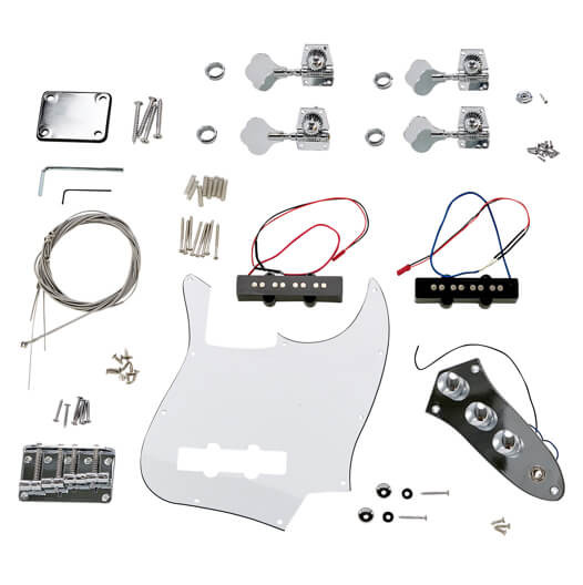 Variety of DIY Guitar and Bass Kit Styles