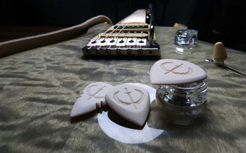 jazz 3 jazzxl ivor ivoroid handcrafted plectrums