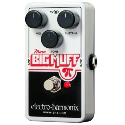 The Electro Harmonix Nano Big Muff Pi offers classic fuzz tones in a compact and affordable package.