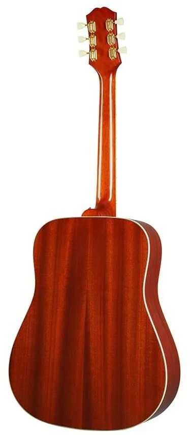 Epiphone Hummingbird cherry burst back