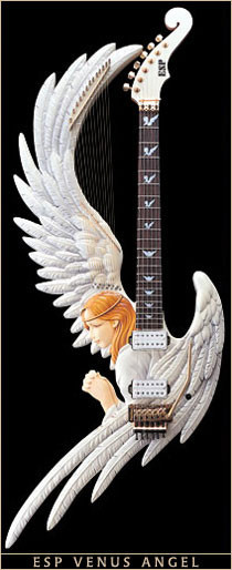Exquisite ESP Venus Angel Guitar