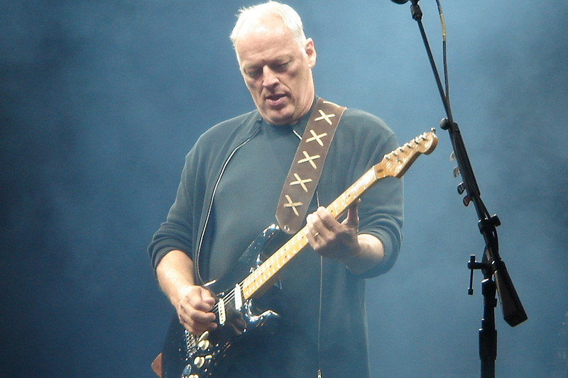 David Gilmour Black Strat Venice 2006
