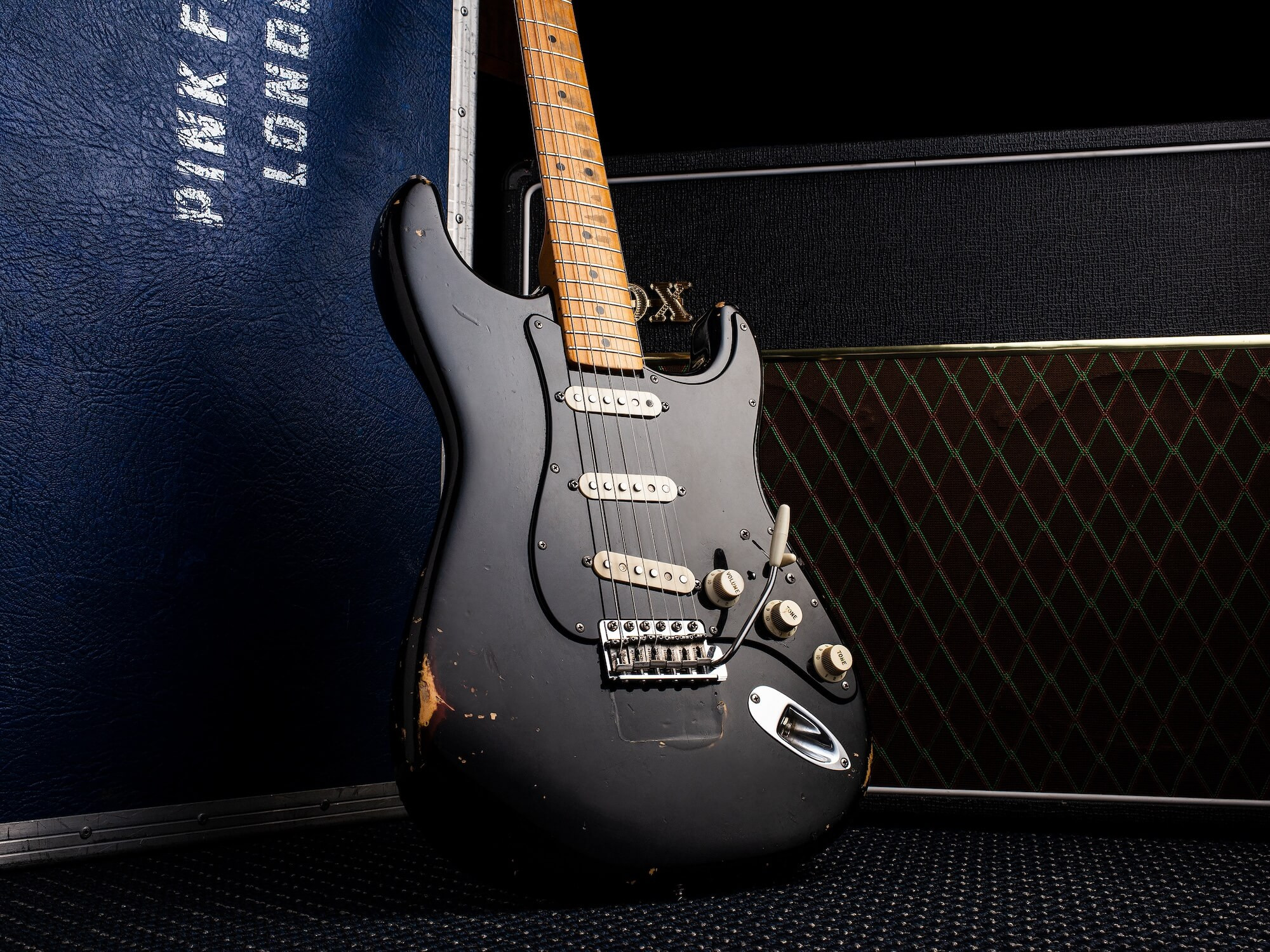 David Gilmour's Black Stratocaster guitar