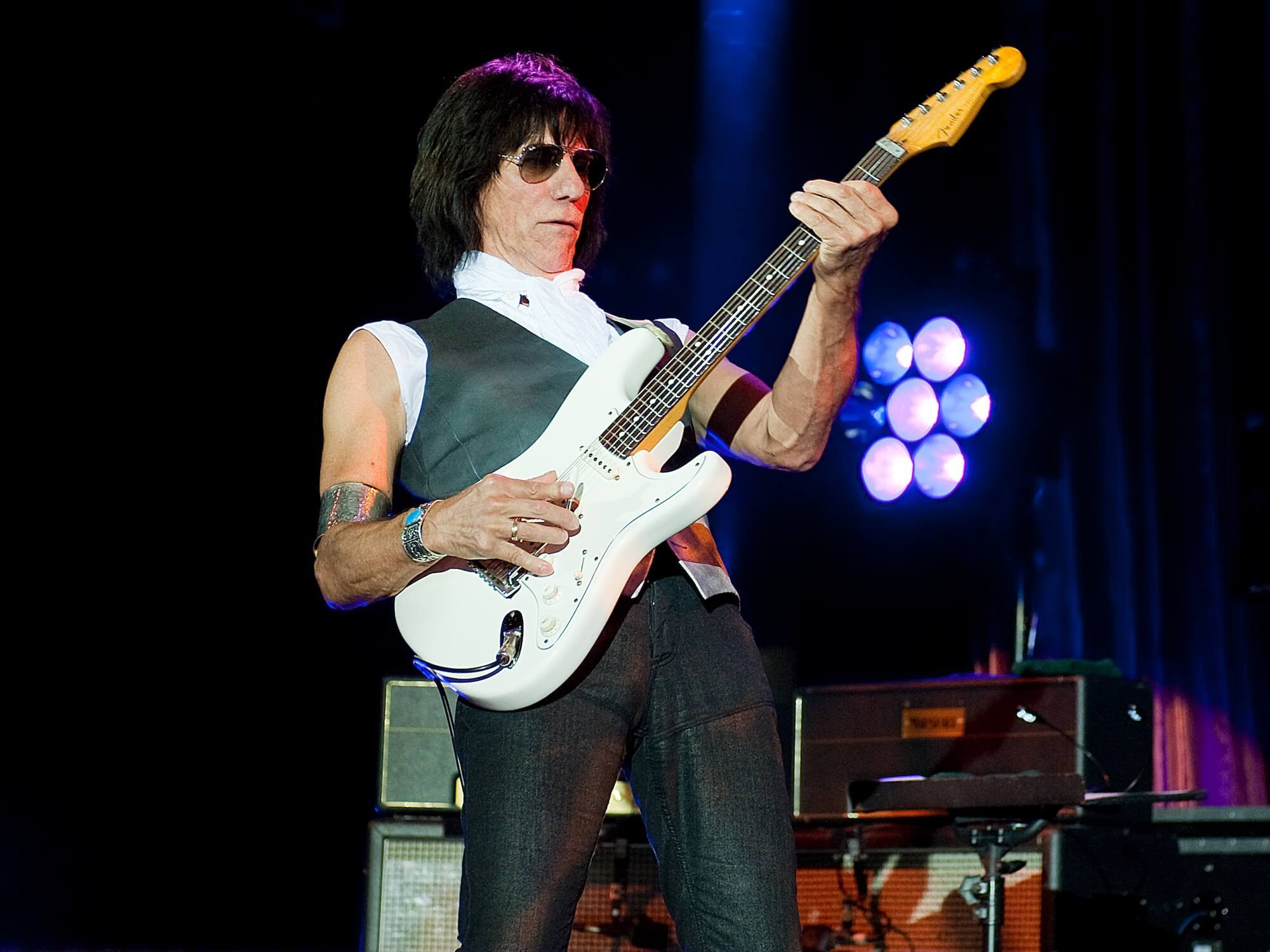 Jeff Beck's 'Anoushka' Fender Stratocaster at auction
