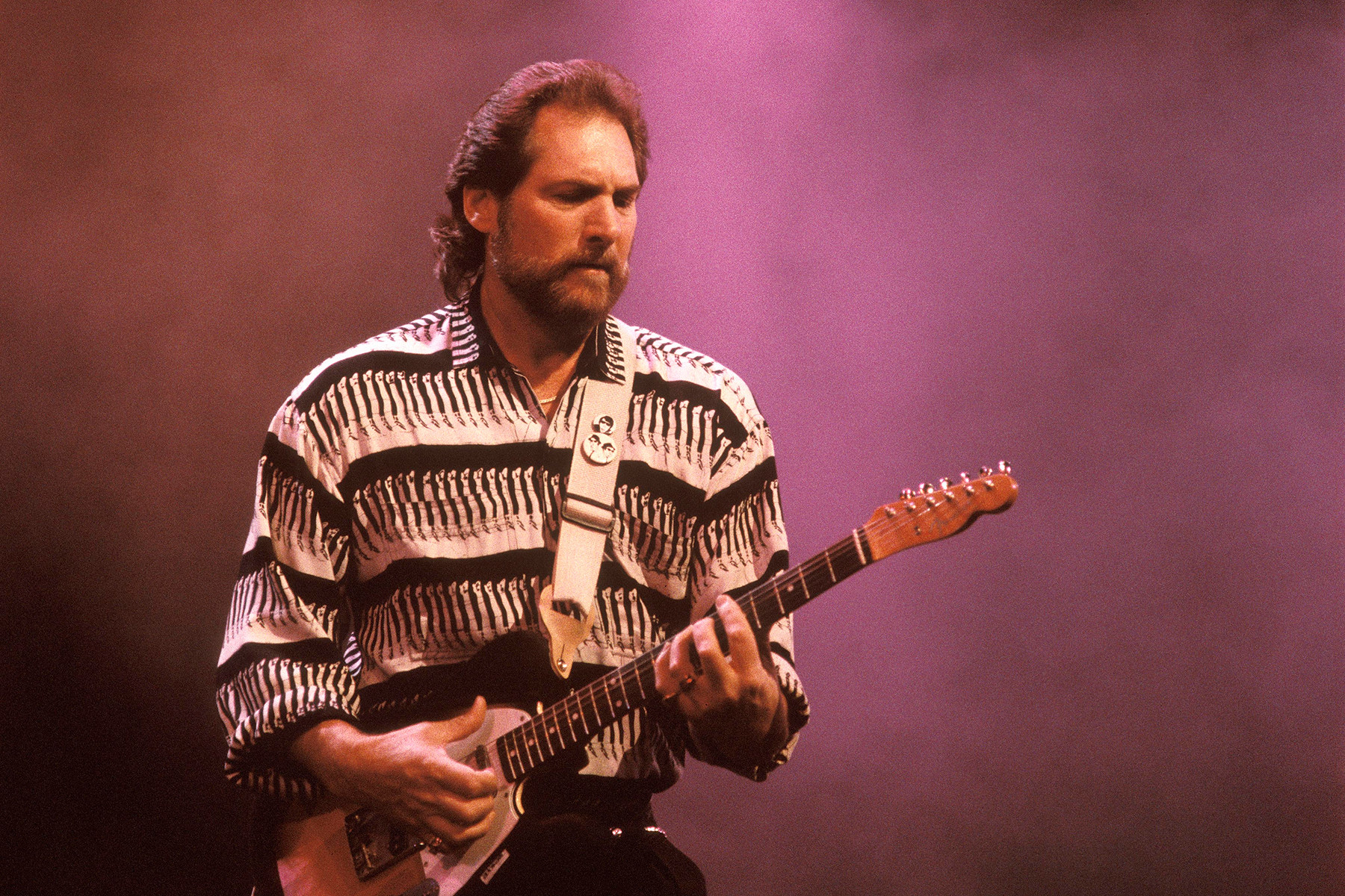 Steve Cropper in the UK, showcasing his understated yet perfect rhythm guitar style and soulful touch