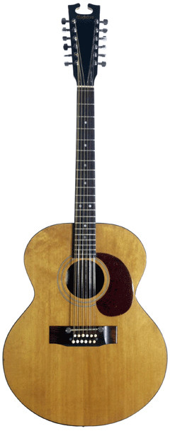 George Harrison's Harptone L/12NC 12-string acoustic guitar