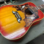 1968 Gibson Dove complete with hand-inlaid pearl doves