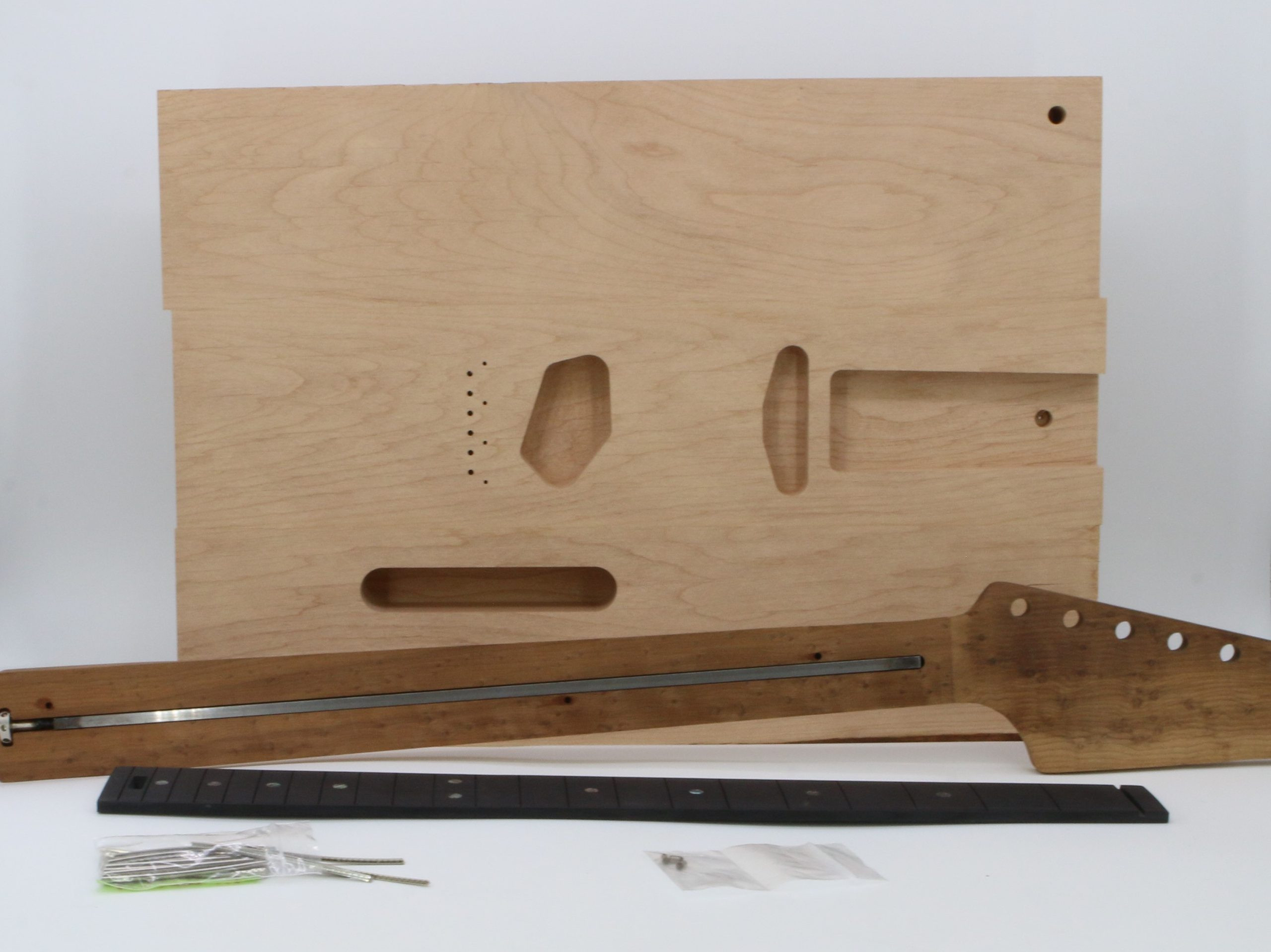 DIY Guitar Project with Customizable Body