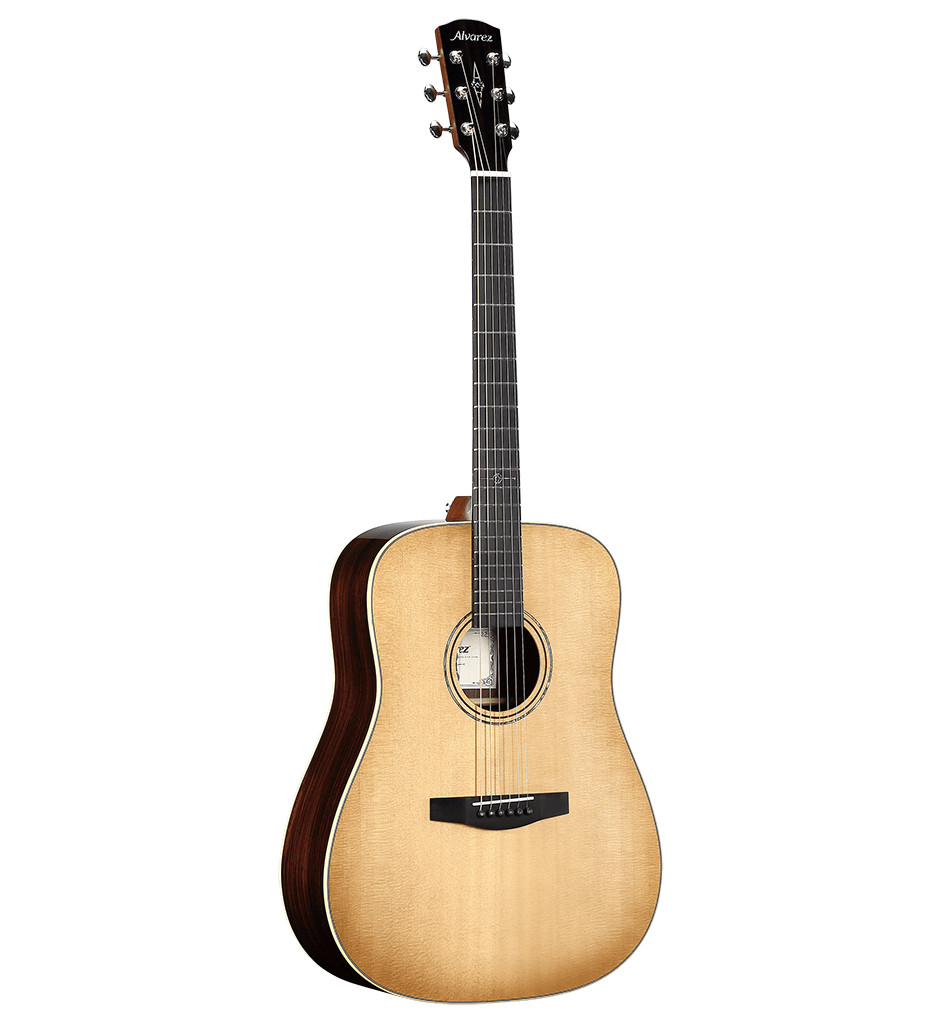 Alvarez LD70e Daybreak Laureate Dreadnought acoustic-electric guitar, laureate dreadnought with daybreak finish.