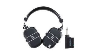 Boss Waza-Air Wireless Personal Guitar Amplification System showcasing its integrated design