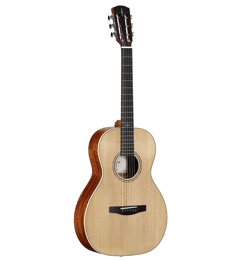Alvarez LP60e Laureate Parlor acoustic-electric guitar, laureate parlor model.