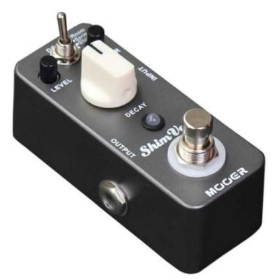 The Mooer Shim Verb Reverb Pedal, a compact and affordable reverb with a standout shimmer mode.