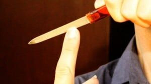 Creating a ramp shape on classical guitar nails