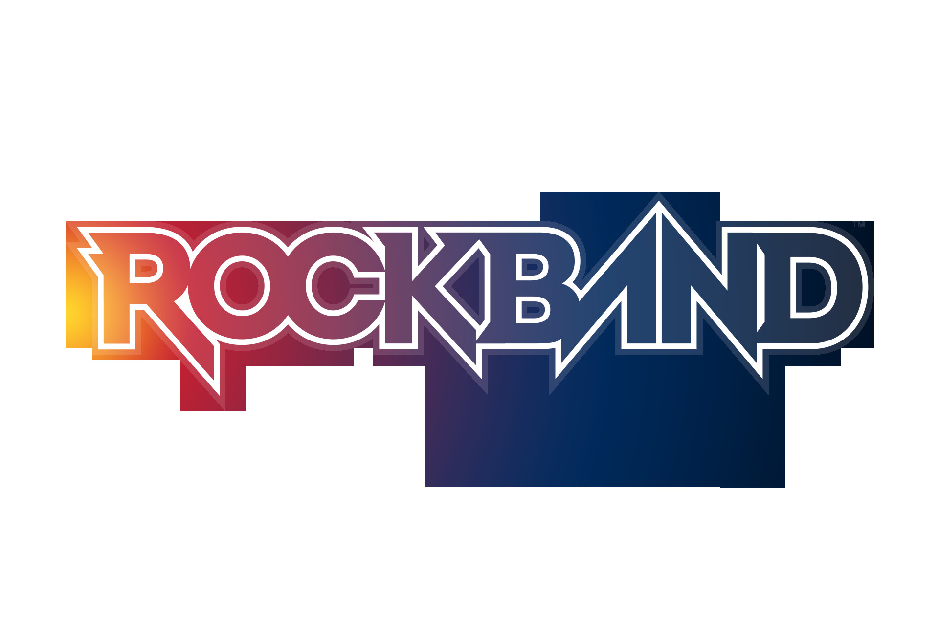 Rock Band Rivals Logo Horizontal