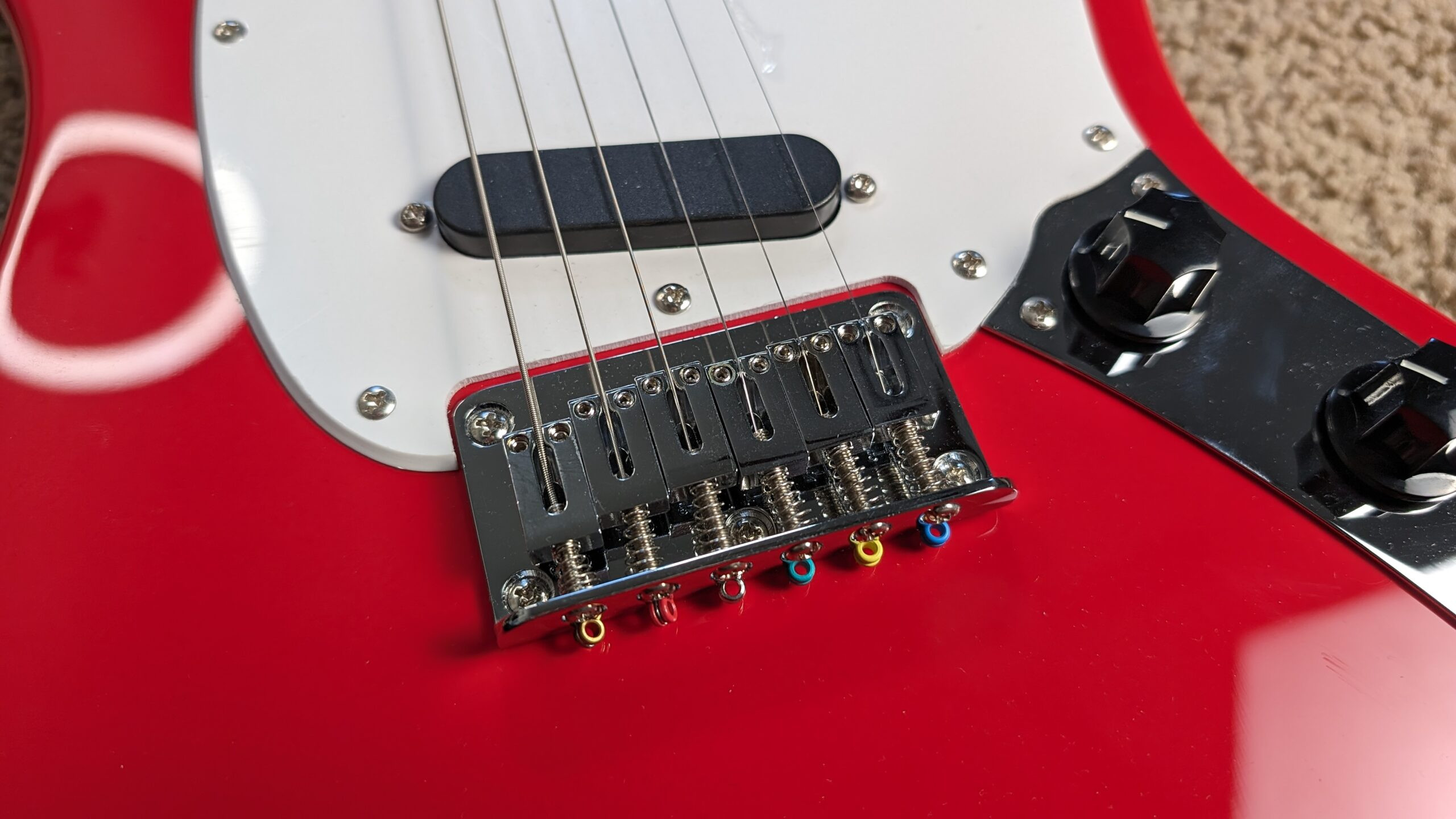 Squier Sonic Mustang Body and Bridge