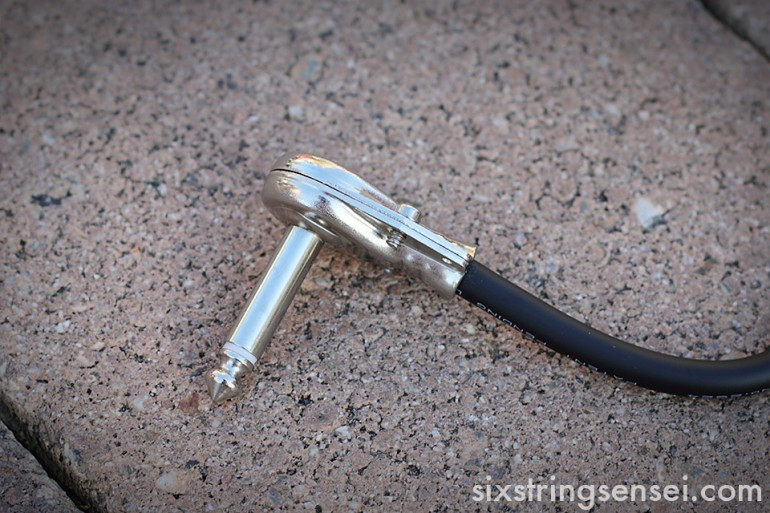 Switchcraft 228 Pancake Guitar Cable Plug Lg
