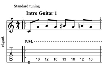 C rhythm Mustang Sally