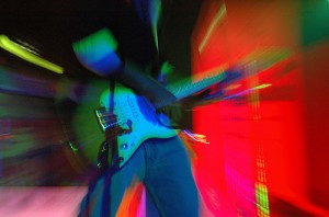 Guitar Triad Example on Fretboard