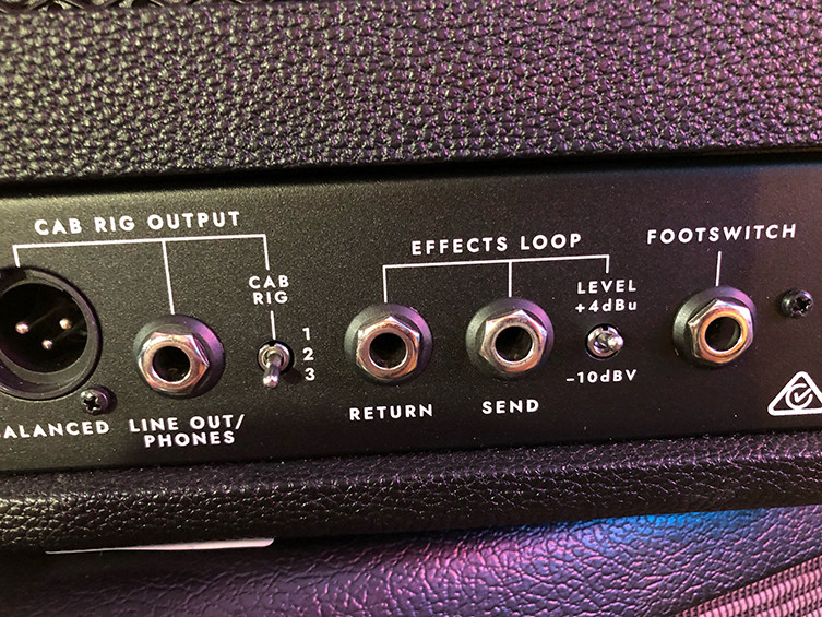 Guitar effects loop pedals