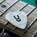 Guitar pick close-up