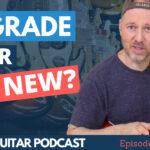 Electric guitar neck and headstock