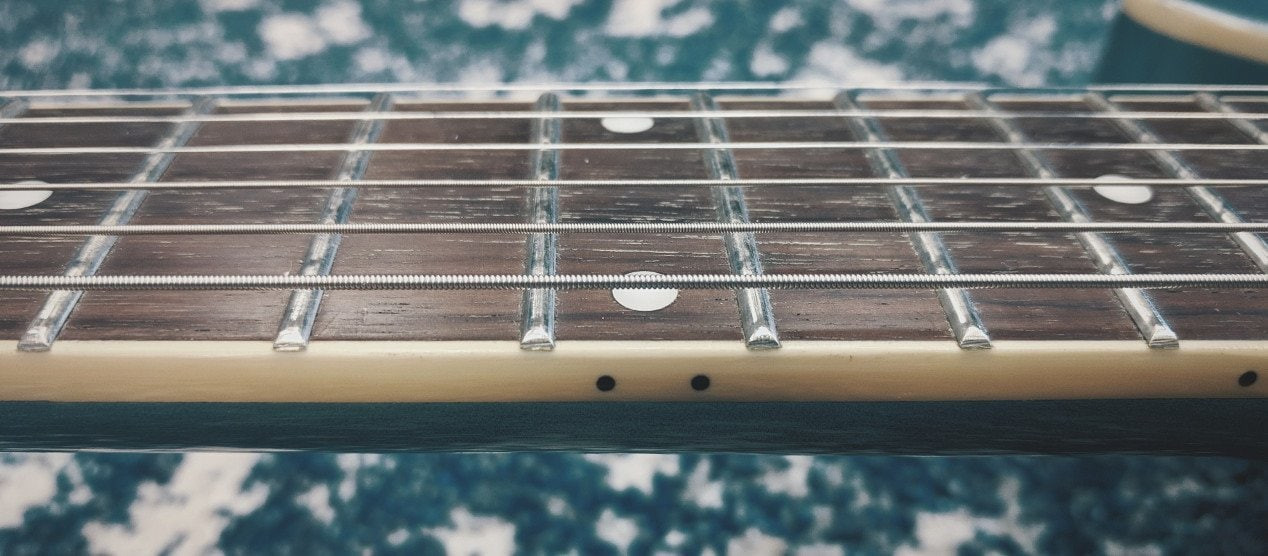 Guitar Action at the 12th Fret of an Epiphone 339