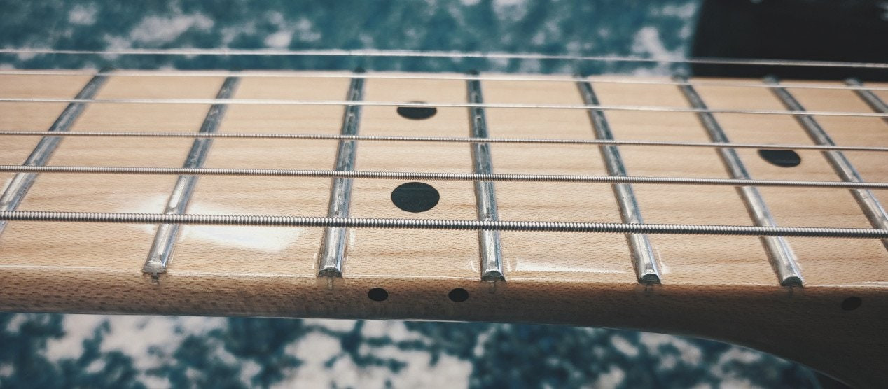 Guitar Action at the 12th fret of a Fender Stratocaster