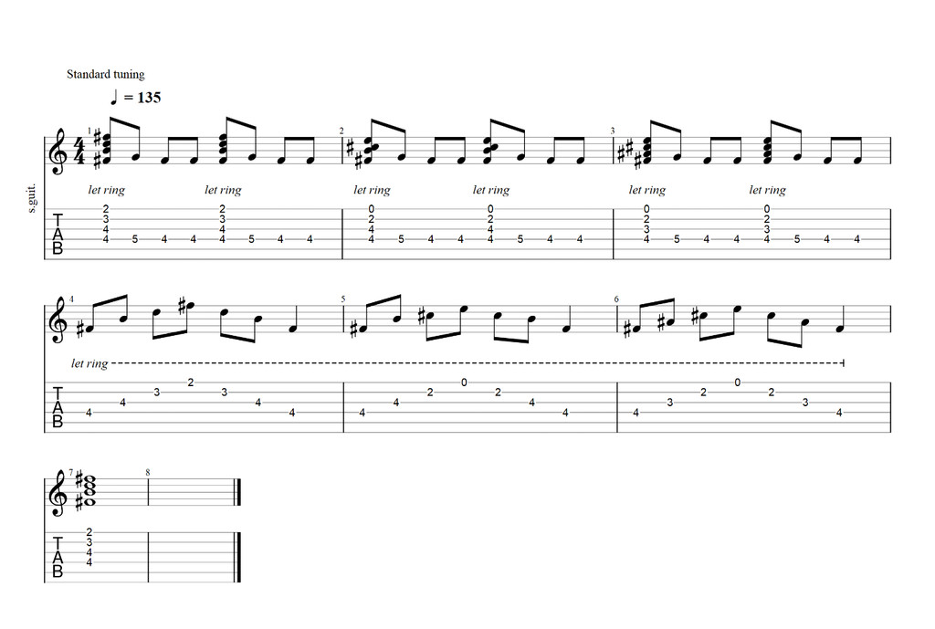 Acoustic Guitar Riff