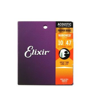 Elixir Nanoweb 12-string acoustic guitar strings
